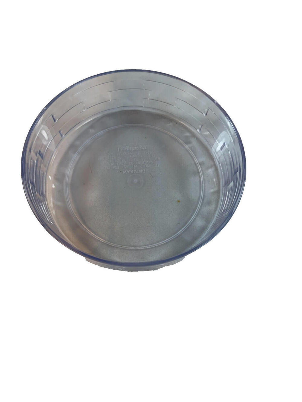Longaberger #40347 Round Plastic Protector 6" Clear Basket Insert